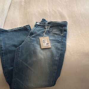 Ag Adriano Goldschmied Mid-Rise Brinley Crop Jeans